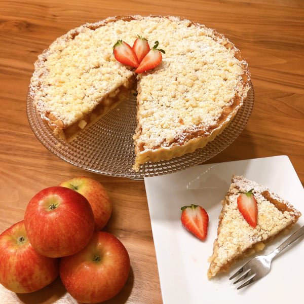 Apfel-Streusel-Tarte